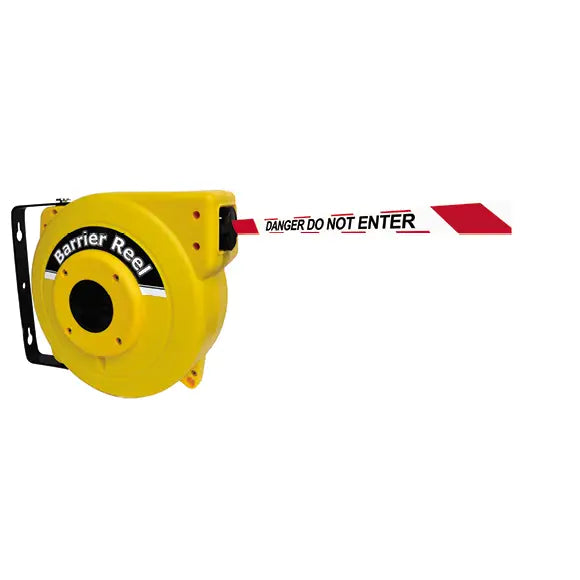 Hi-vis Retractable Safety Barrier Reel