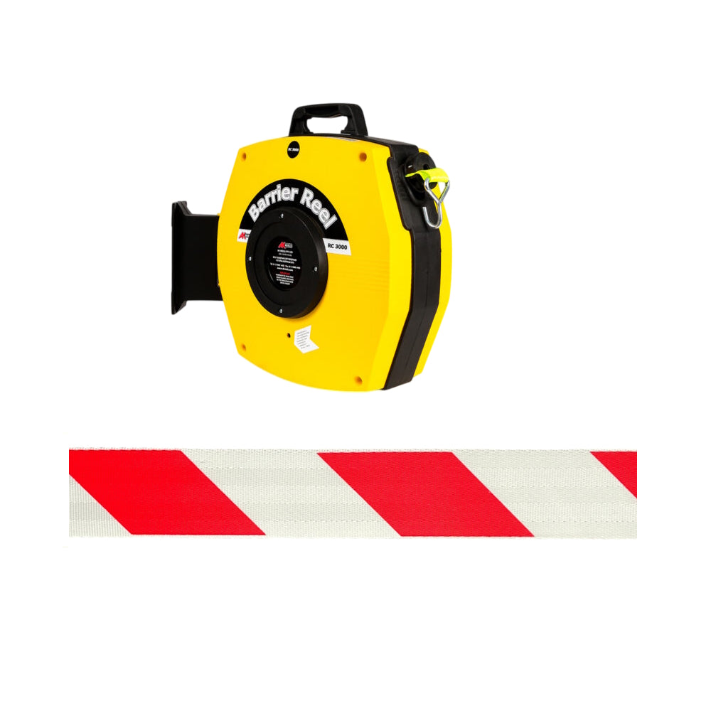 Heavy Duty Retractable Safety Barrier Reel