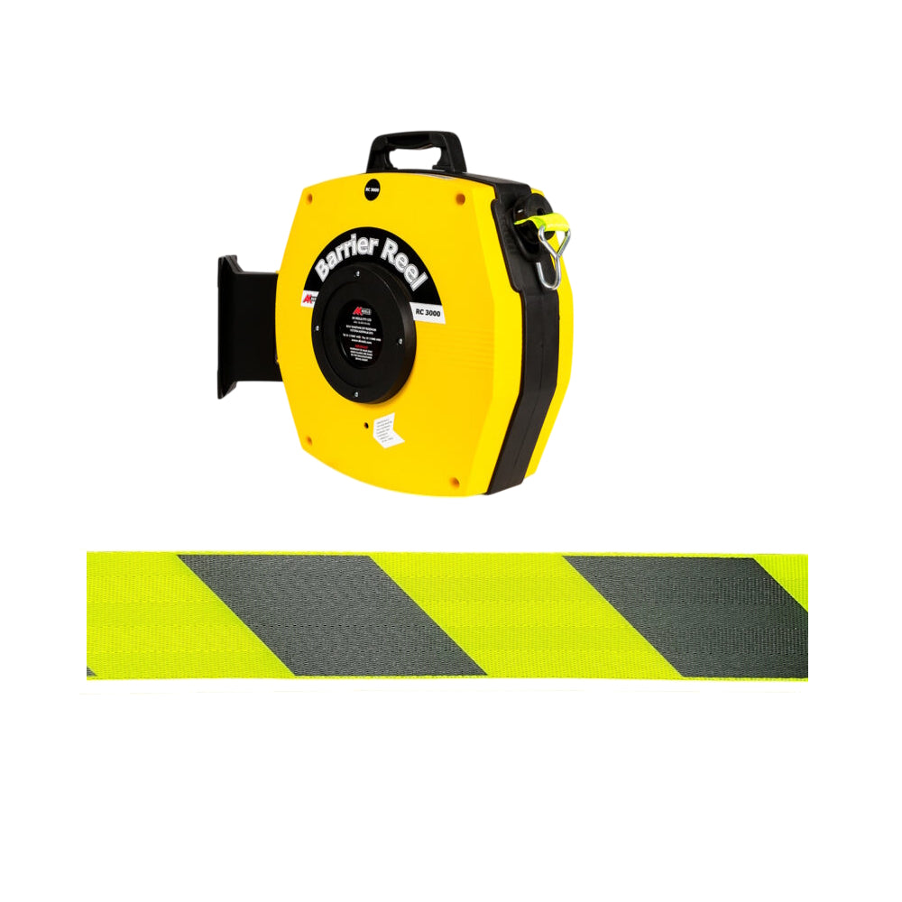 Heavy Duty Retractable Safety Barrier Reel