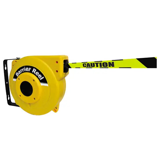 Hi-vis Retractable Safety Barrier Reel
