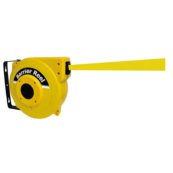 Hi-vis Retractable Safety Barrier Reel