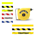 Hi-vis Retractable Safety Barrier Reel