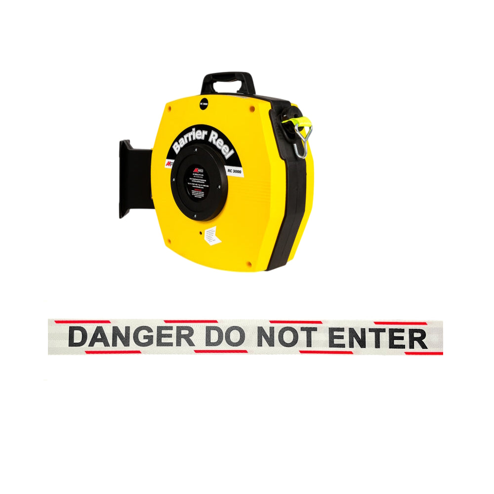 Heavy Duty Retractable Safety Barrier Reel