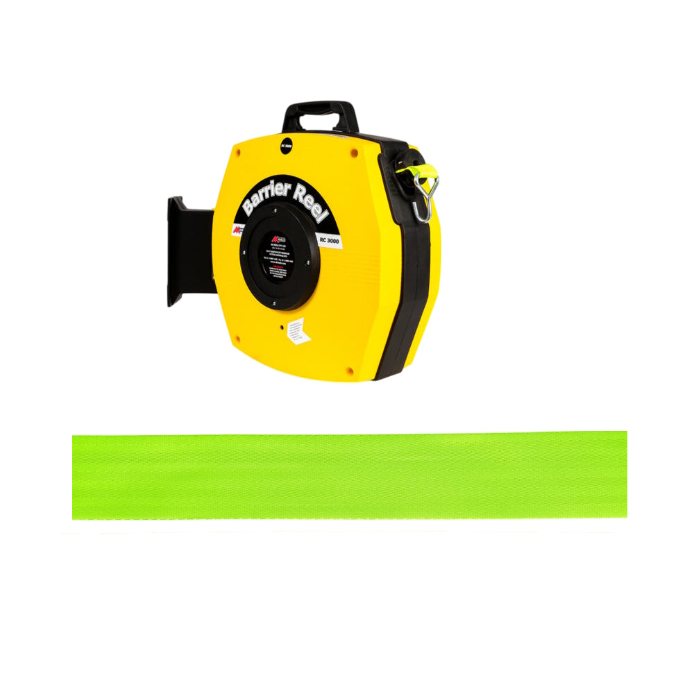 Heavy Duty Retractable Safety Barrier Reel