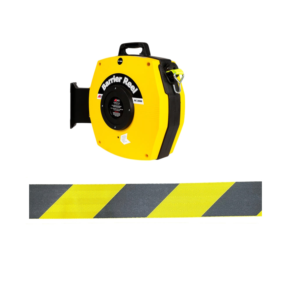Heavy Duty Retractable Safety Barrier Reel